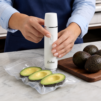 Kit de mise sous vide sans fil BABEE FRESH™ — Économisez 512€/an, conservez 5x plus longtemps